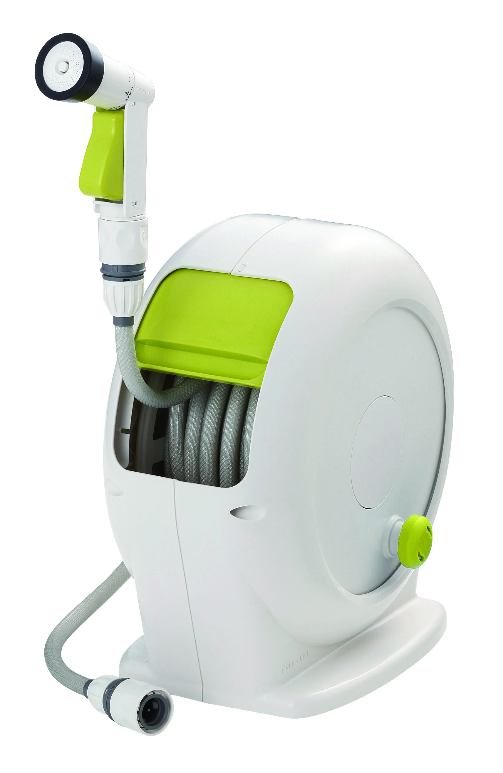 All Cover Plastic Hose Reel Coron Series Compact Size Prevent Hose