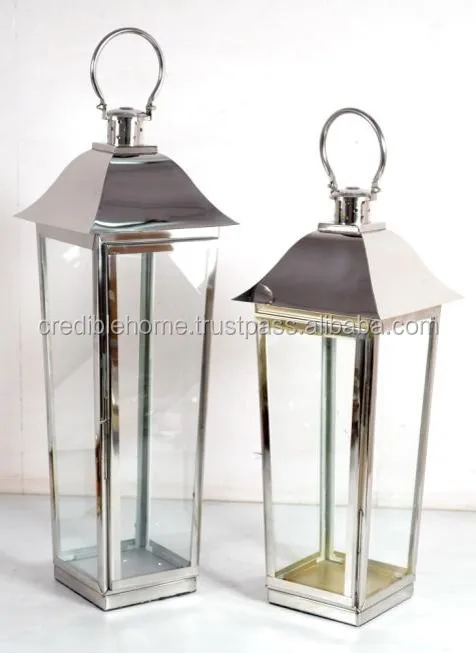 stainless steel storm lantern