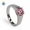 sterling steal titanium steel wedding rings and engagement rings womens stainless steel stone rings