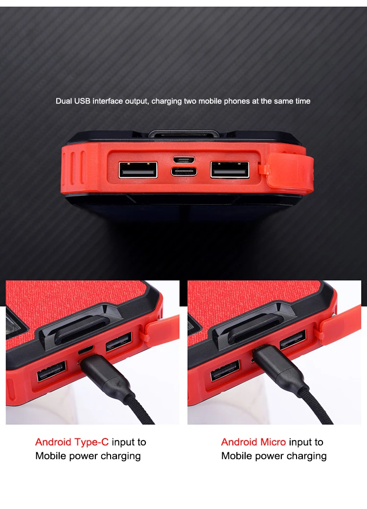 New 2 in 1 solar power 30000mah qi wireless charger power bank - ANKUX.COM