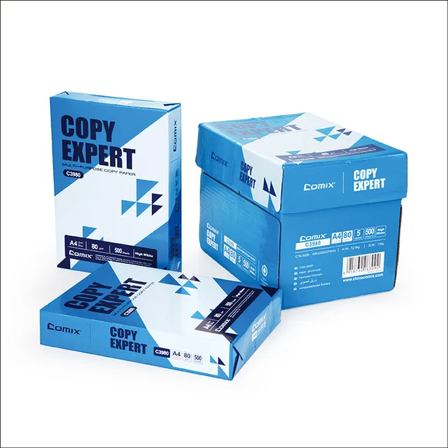 Cheap A4 Copy Paper 80gsm Double A / 100 Wood Pulp 70g A4 Copy Paper