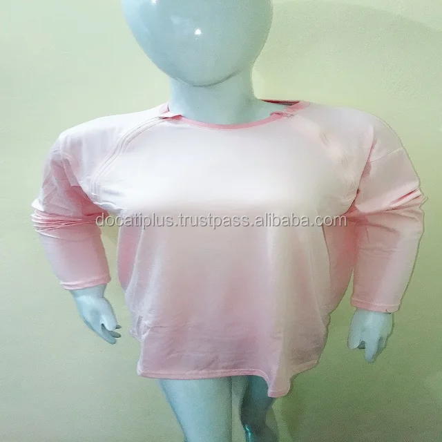 Ladies Chemotherapy Port Access Tshirts for Hospitals