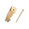 2500 pcs brass plated picture frame hanging hooks