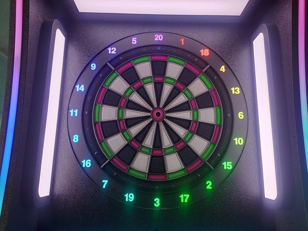 Luxury Commercial Electronic Dart Game Machine Coin Operated Indoor Sports Electronic Arcade