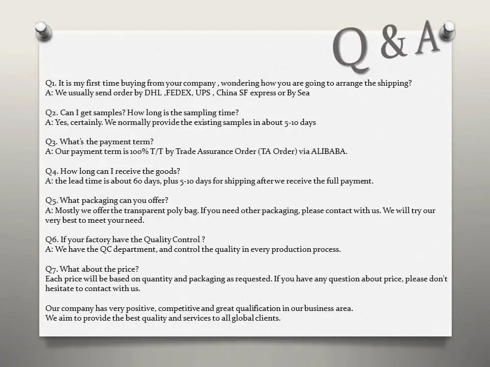 Q & A