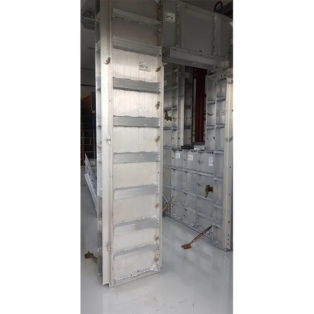 Construction Panel Aluminum Formwork Steel Reinforcement Concrete