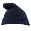 Luxury Cashmere/ Wool/ Merinos Blue Beanie Hat