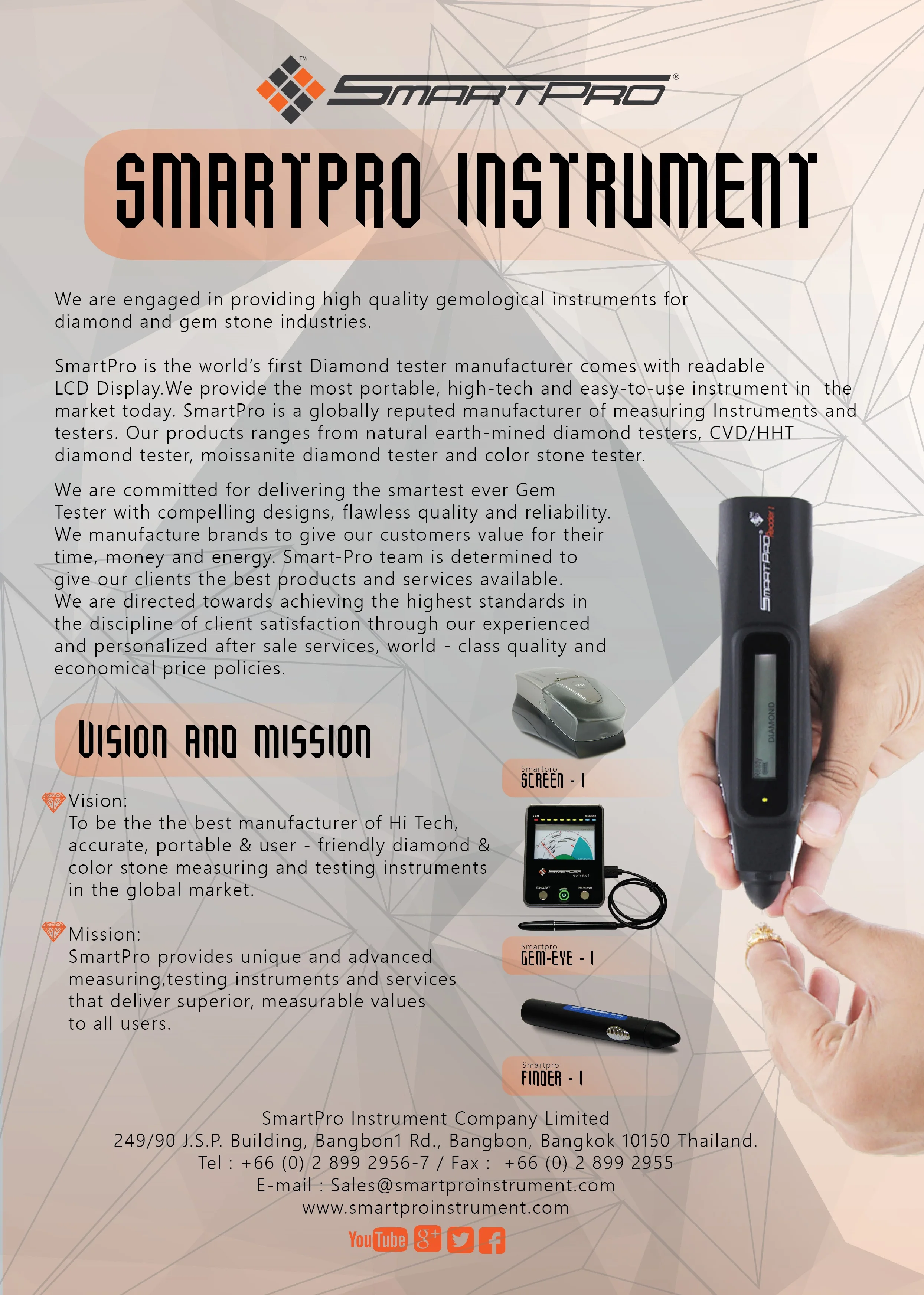 W7xl21.5xh6.5cm Size Package Metal Allert Buzzer Thinnest Probe Tip Diamond Simulant Tester