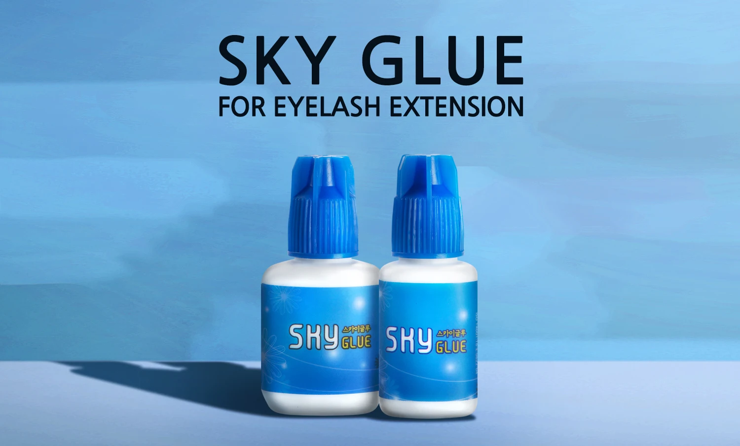 Sky Glueغراء تمديد الرموش في أسرع وقت تجفيف,صمغ تمديد الرموش باللون