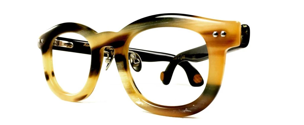 buffalo horn eyeglasses