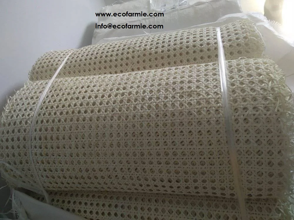 Natural Weaving Rattan Mesh Cane Webbing Roll Cheap Price