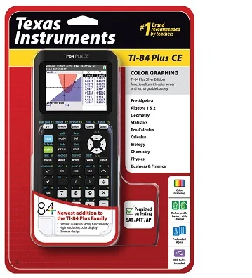 
2020 Choice-Texas-Instruments TI-84 Plus CE Graphing Calculator 