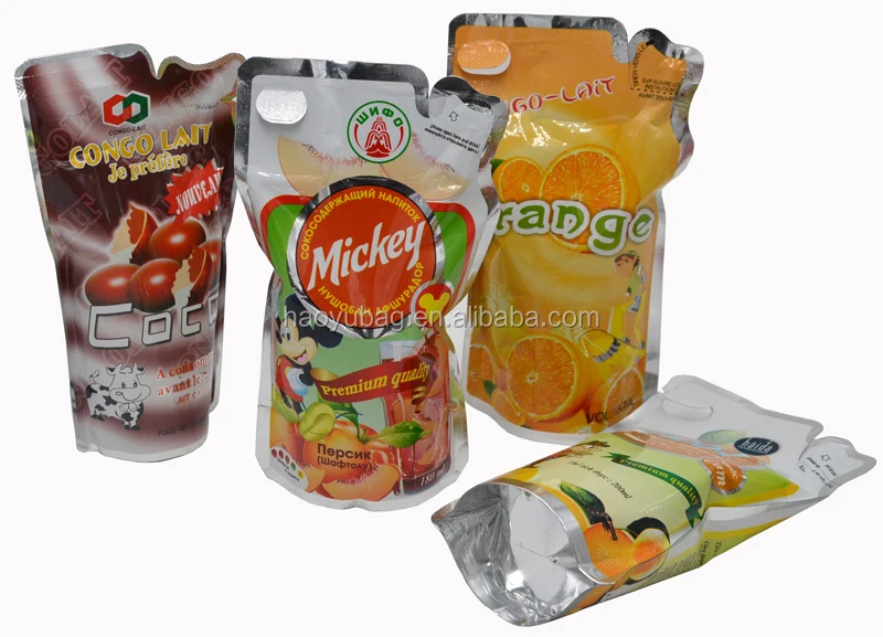 Juice Pouch Manufacturers /plastic Straw Bag /capri Sun Fruit Juice