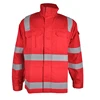 Highly reflective running security hi vis jackets