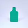 60ml/100ml/200ml hdpe plastic flat bottle with flip top cap
