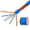Category Cat6e Shielded Foil Twisted Paired S/FTP Bare Copper 1000M 1G Network Telecommunication Cable 305 Meters