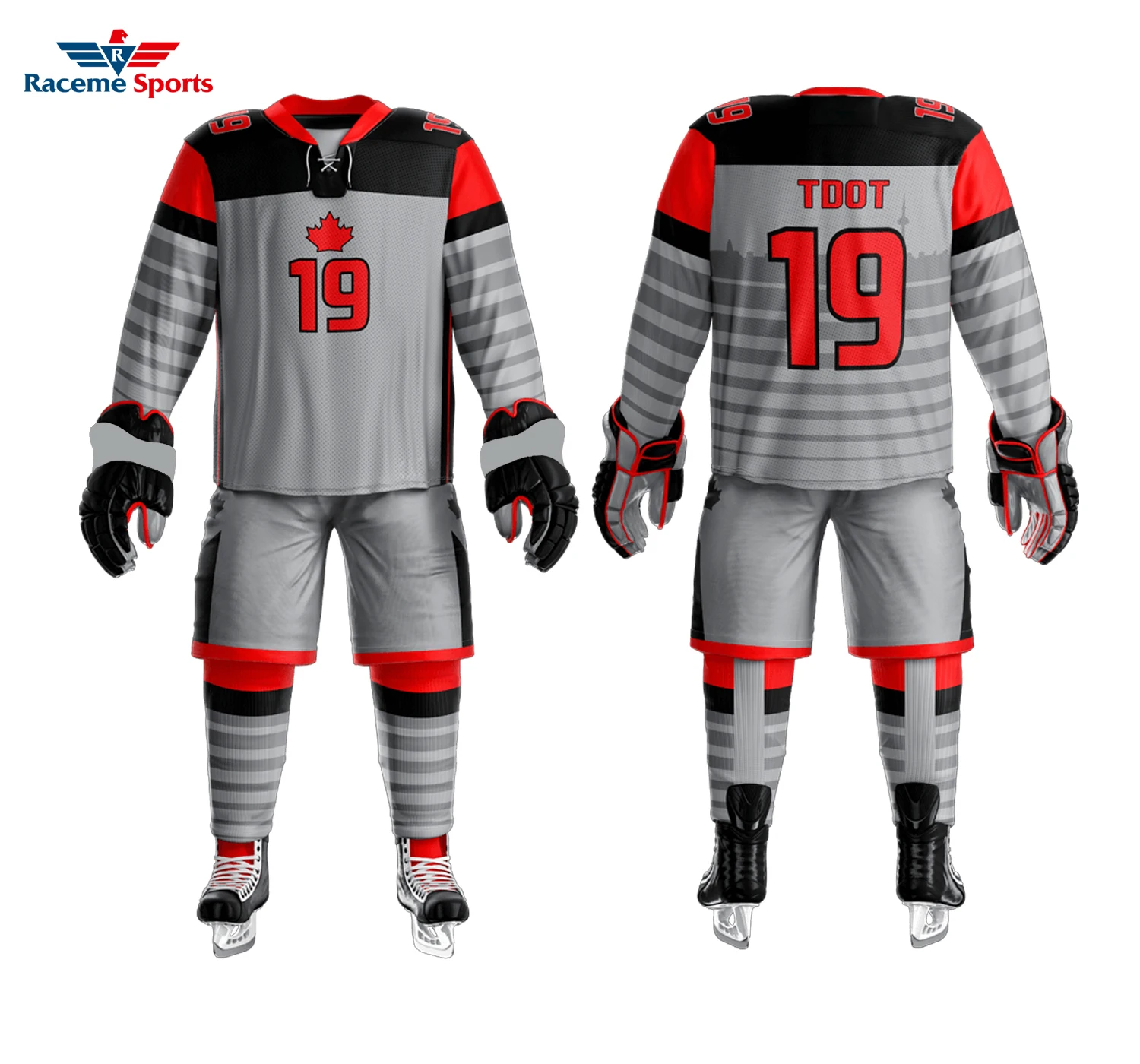 youth ice hockey jerseys