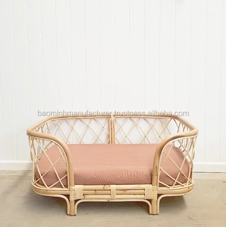 Vietnam Handmade Rattan Cane Dog Bed Buy Rattan Dog Bed Dog Rattan Bed Dog Beds Eco Friendly