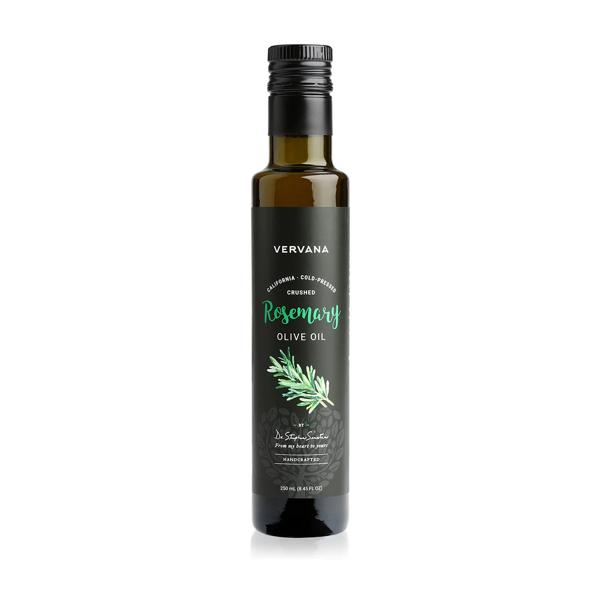 
Premium Quality Vervana California Cold-Pressed Crushed Rosemary Flavored Olive Oil 250 ml (8.45 FL OZ) 