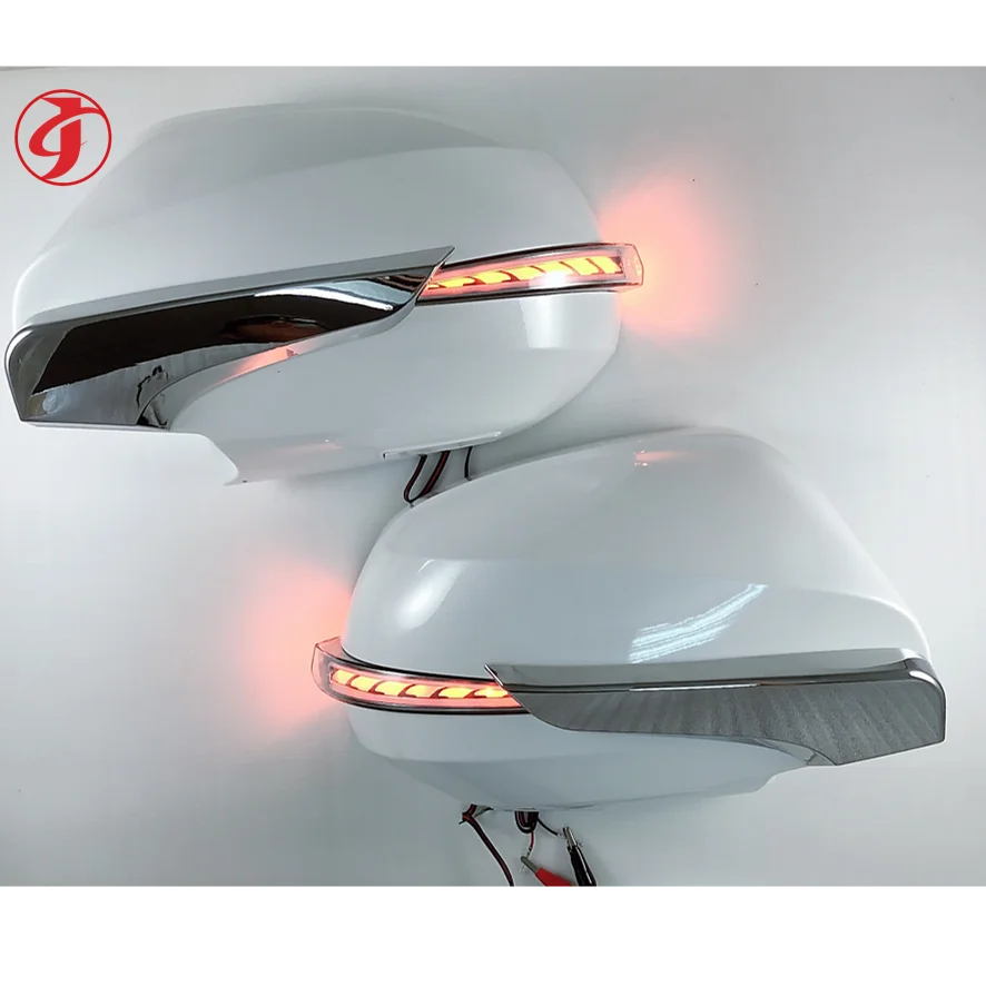 High Quality Car Mirror Cover With Running Signal Light For Toyota