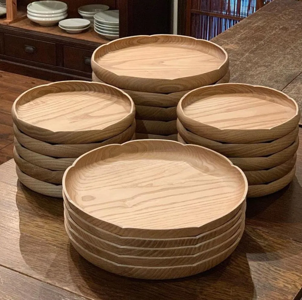 high quality product bamboo fibre tea tray by natural bamboo