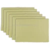 100% Cotton Dinner Table Mats and Pads Washable Indian Cotton Ribbed Place mats