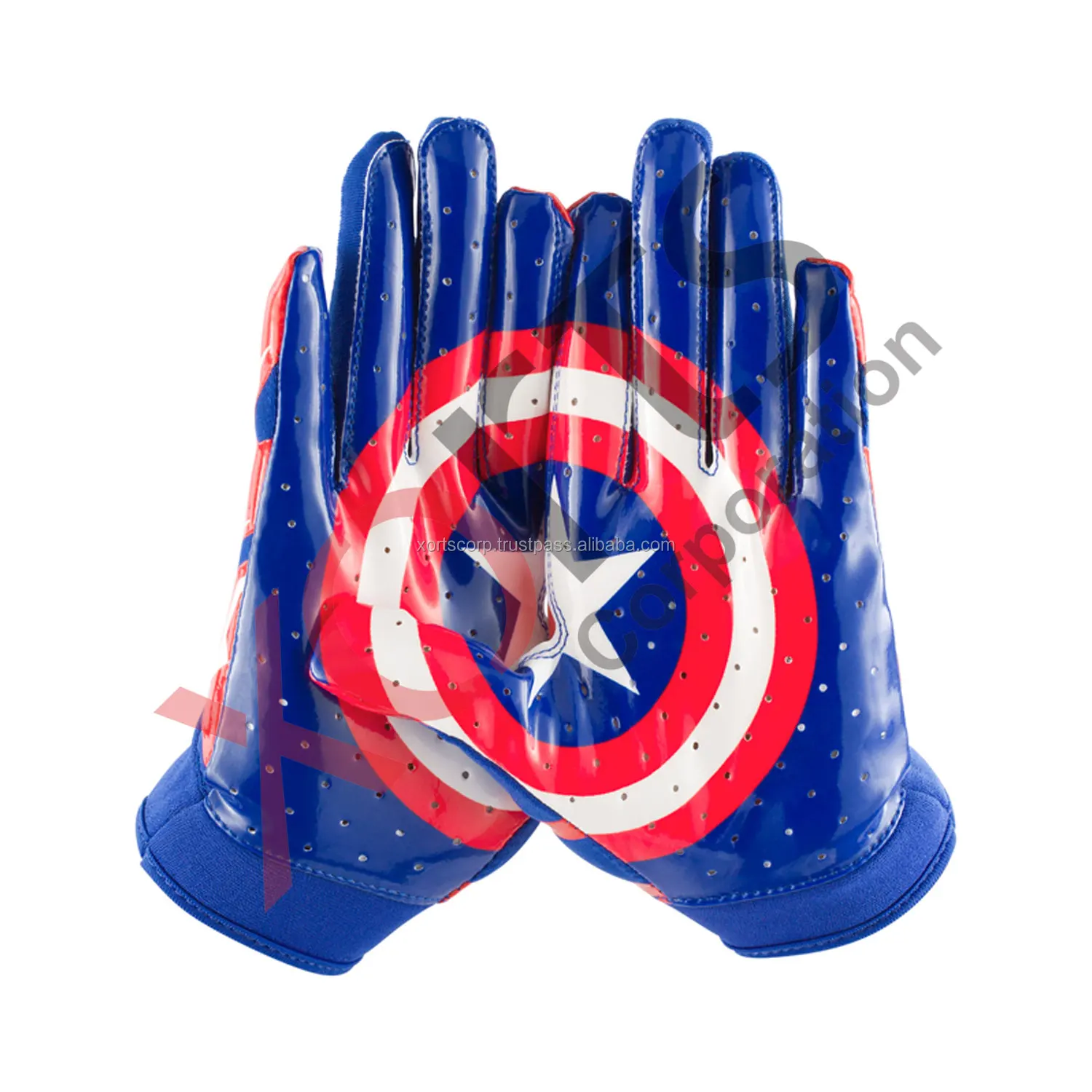 captain america football gloves