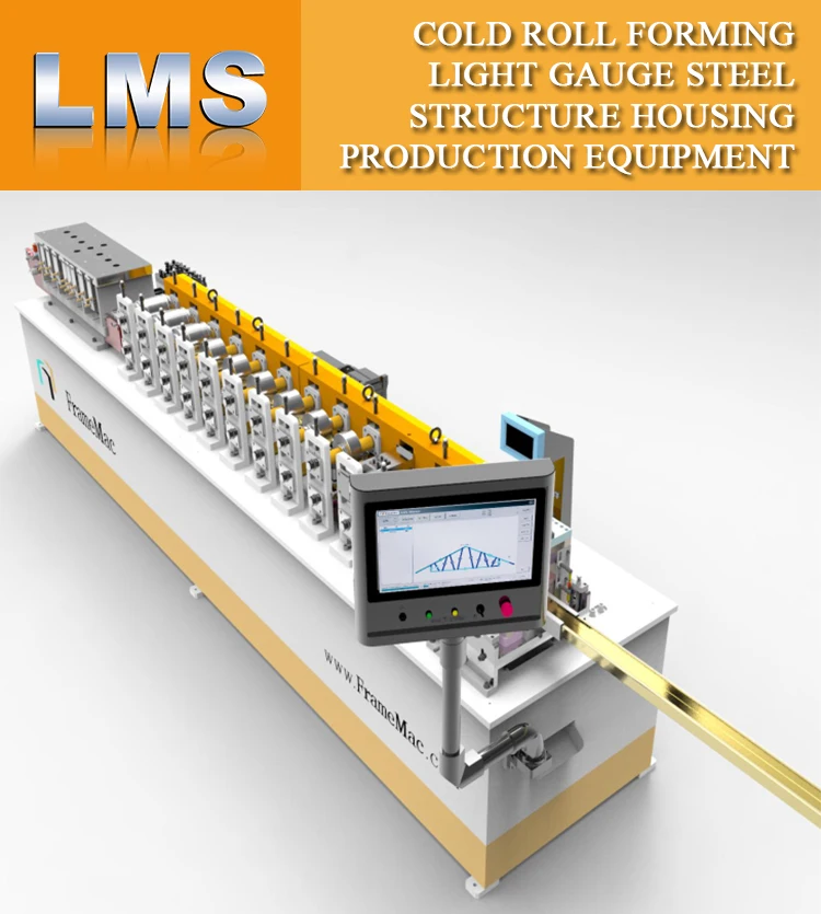 Lsf Light Gauge Steel Framing Machine Lgs Frame Production Line With