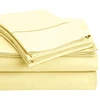 800 TC 4 PIECE SHEET SET, 100% LONG STAPLE COTTON Home Solid Sheet Set with yellow colour