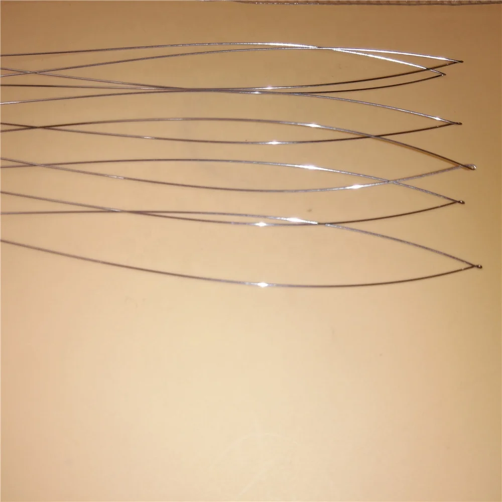 
metal loop pulling threader for hair extension tools 