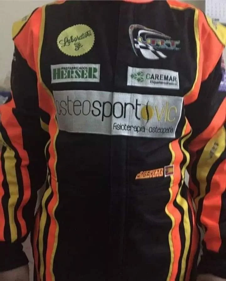 Children Kart Racing Suit Coverall Sublimated Digital Printed Race