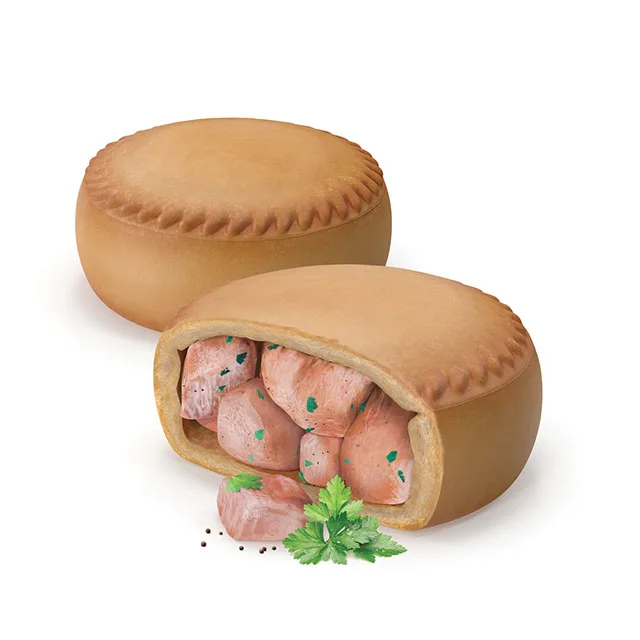 panadas pork pie - frozen fully baked pies, savory pastry pie