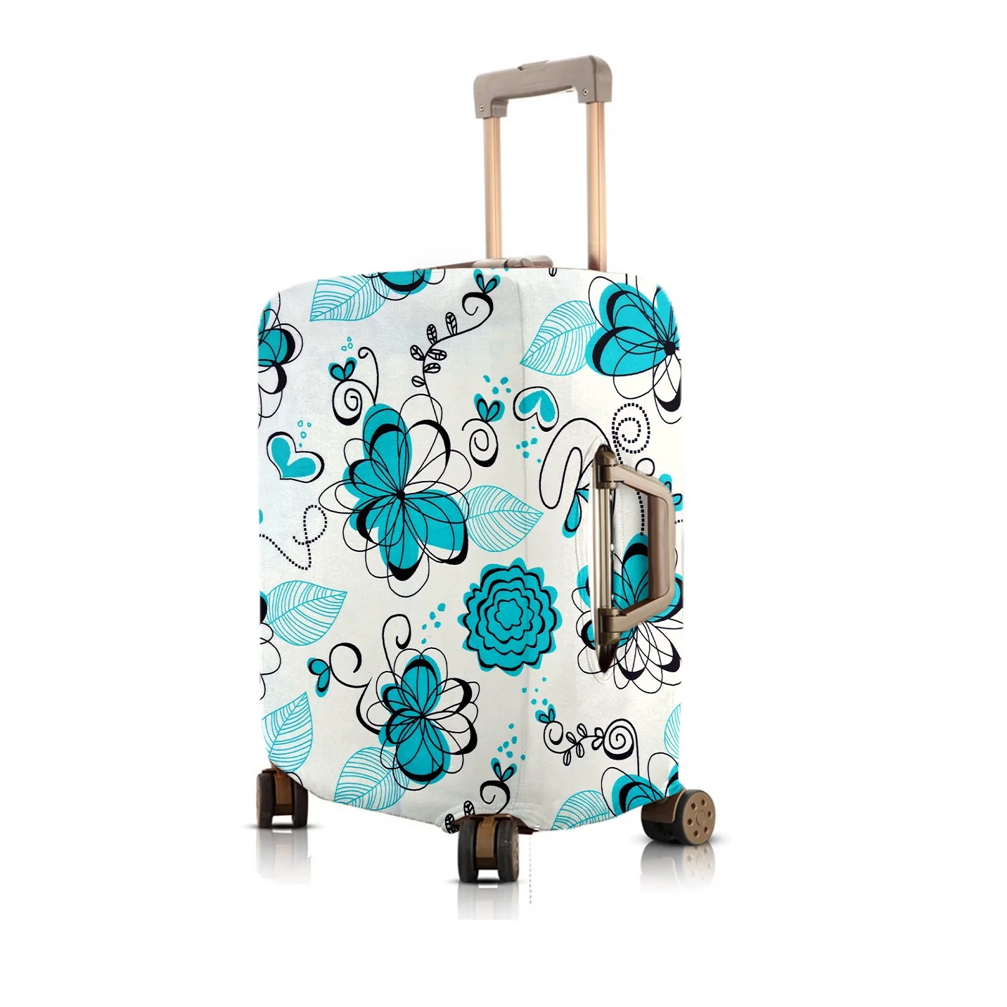 Cubierta De Equipaje Pequeña Con Estampado Personalizado,Funda Protectora  Para Maleta De Viaje,Precio Al Por Mayor - Buy De Maleta De Spandex Equipaje  Cubierta Protectora Elástica De Viaje De Equipaje Proteger Cubierta Cubierta