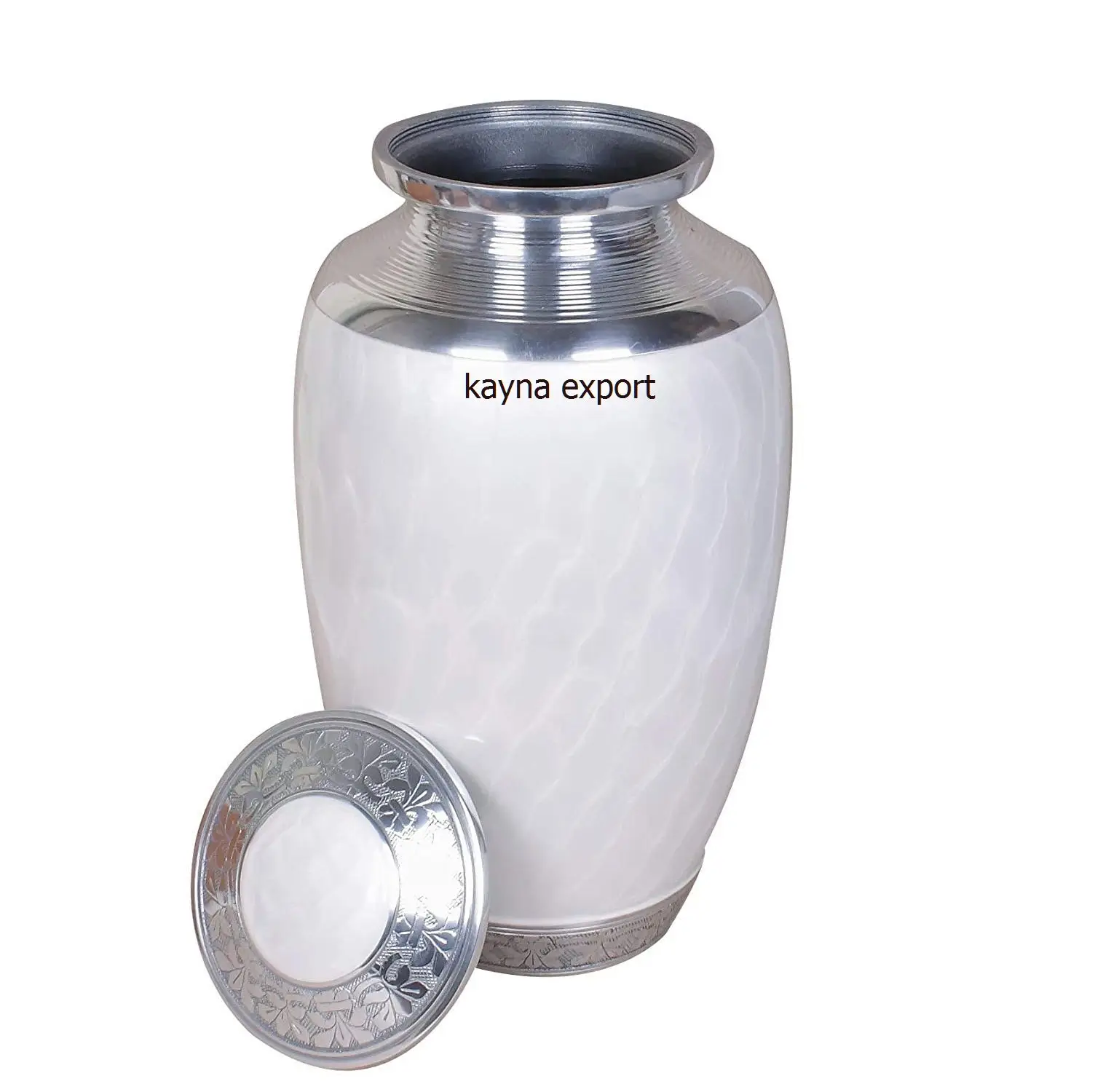 Luxury Gold Fire Cremation Funeral Urn For Adult New Metal Cremation Urn Unique New Metal Adult