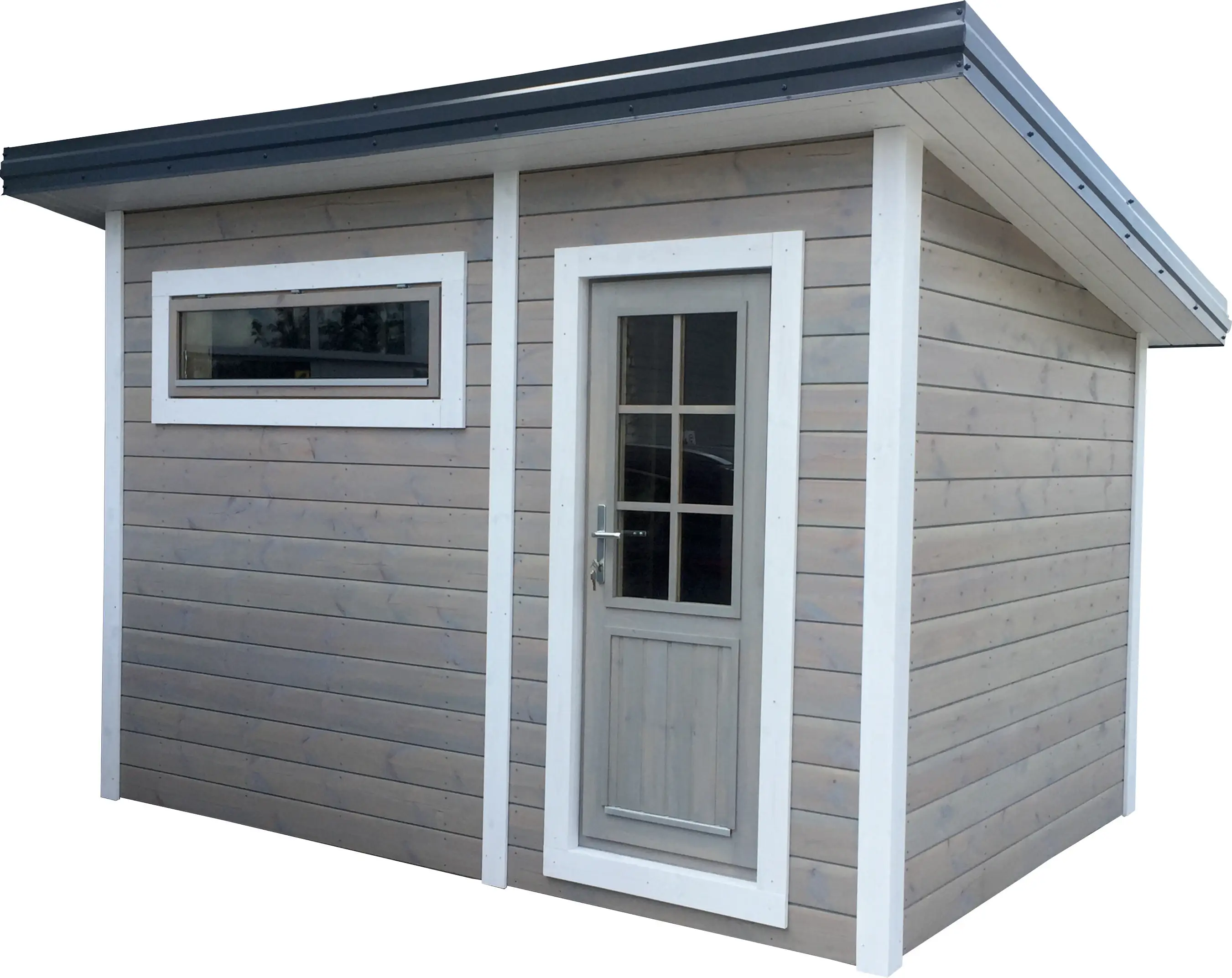 
2020 Design Prefab Wooden Sauna House 2,3 m x 3,4 m 