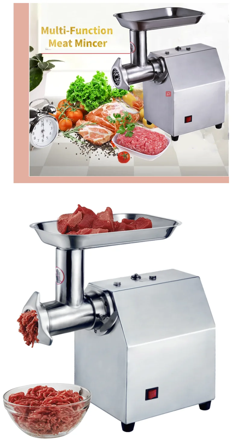 Commercial Food Processors Butcher Meat Mincer Electric Meat Grinder