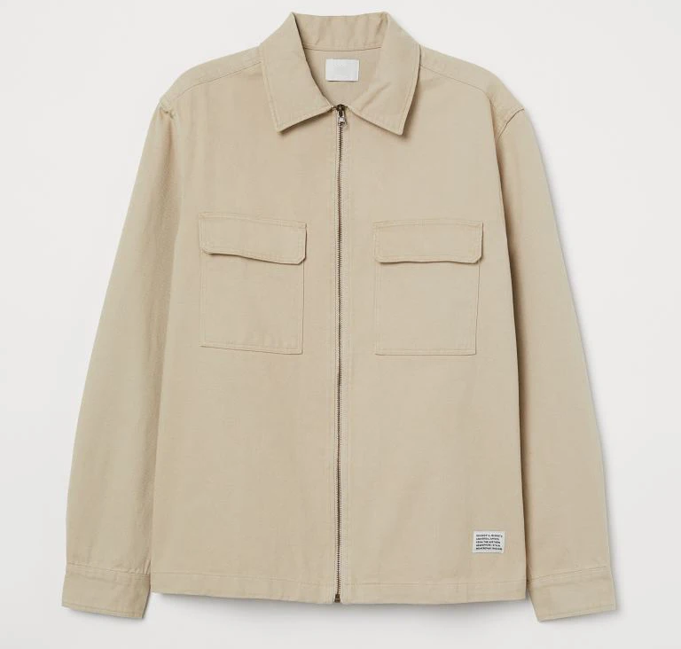 cotton twill work jacket