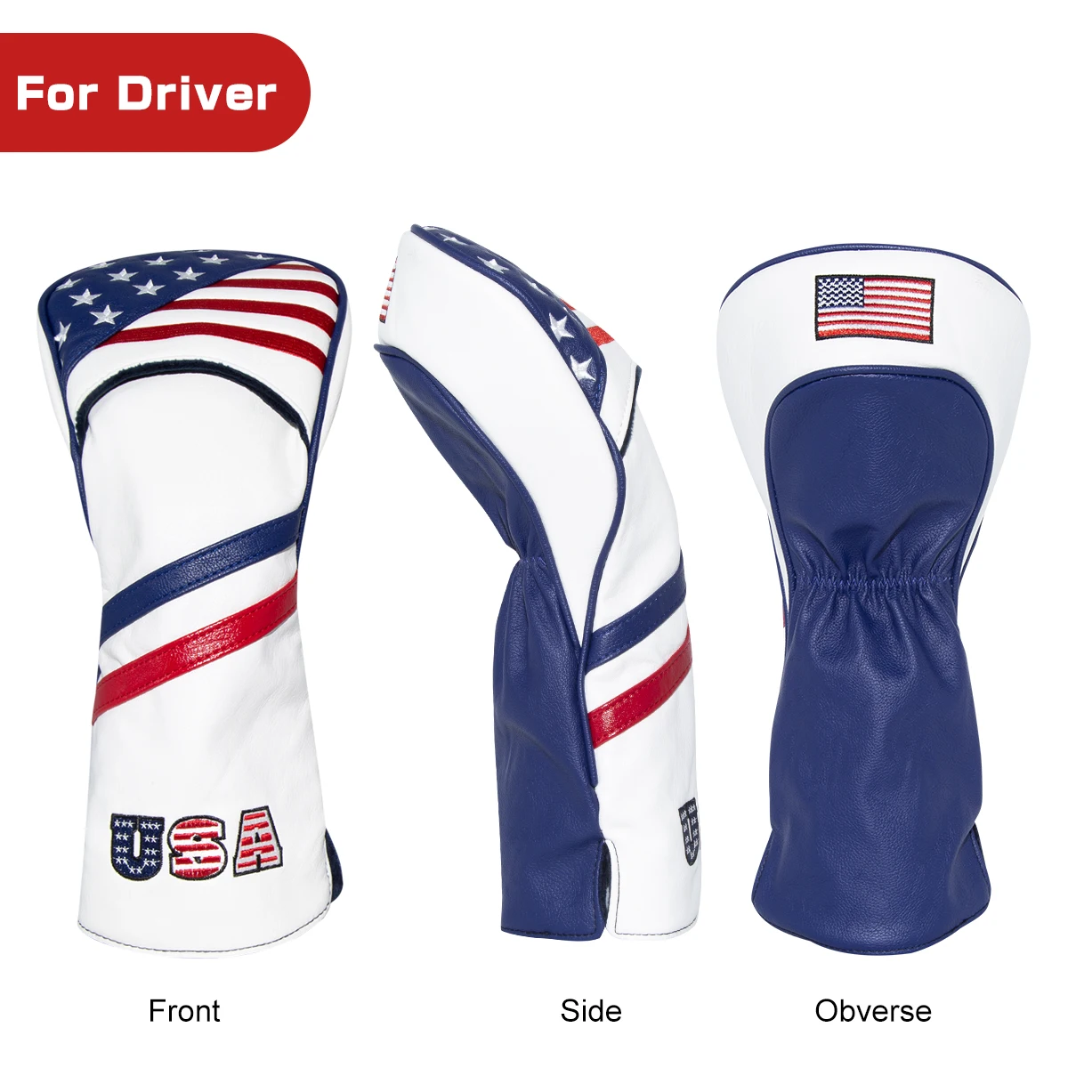 Golf Club Head Covers,Golf Driver Cover Golf Headcovers Leather Golf ...