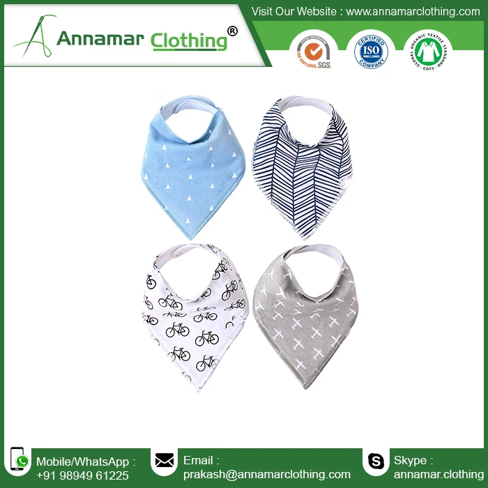 Premium Quality Cotton Baby Bandana Bibs Buy Kerchief Bibs Drool Bibs