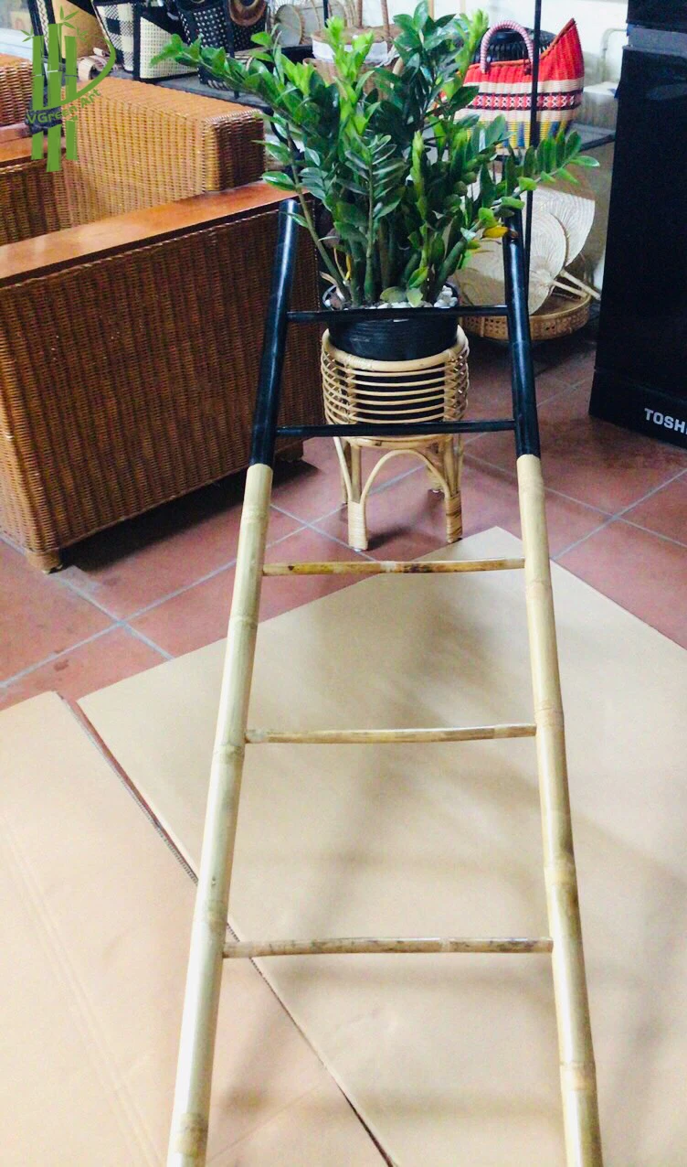 Vietnamese Bamboo Ladder Natural Bamboo Ladder Straight Ladder For