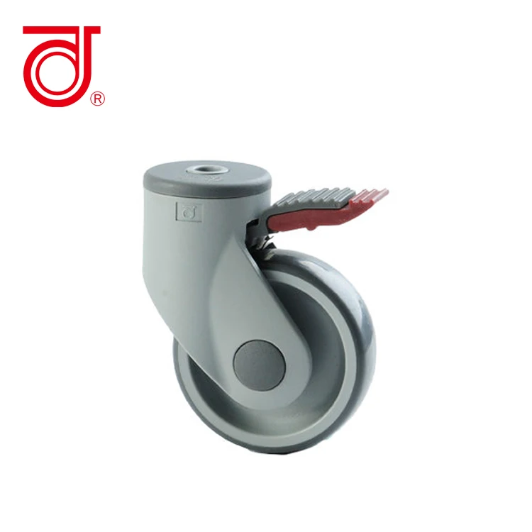 
3 inch Soft single caster wheel for furniture 