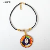 African maasai beaded necklace cowrie shell tribal pendant wholesale African fashion jewelry summer necklace Gift for her