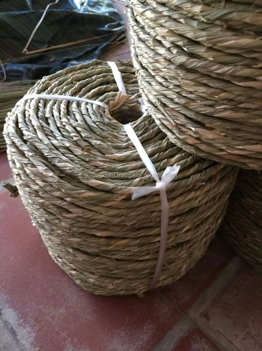 Natural Seagrass Material Seagrass Twisted Rope For Basket Wholesale