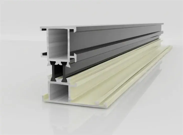 China supplier polished aluminum extrusion profile for window and door frame