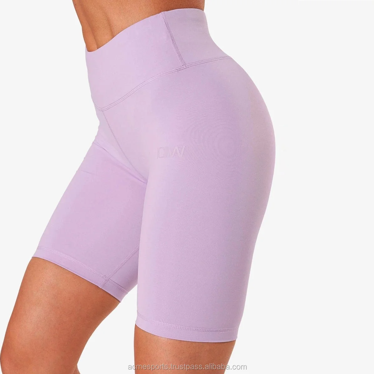 lilac biker shorts