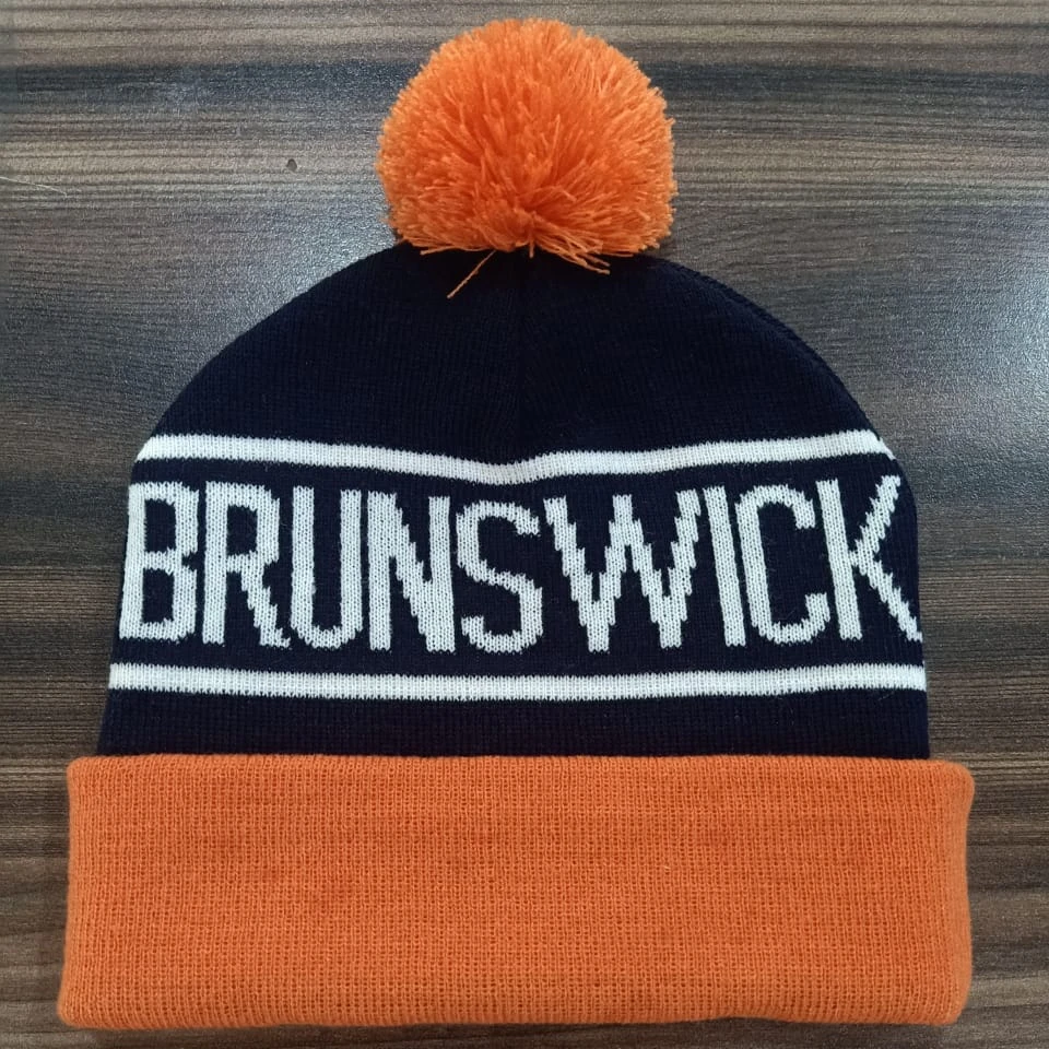 Wool Knitted Beanie Hat,Studs