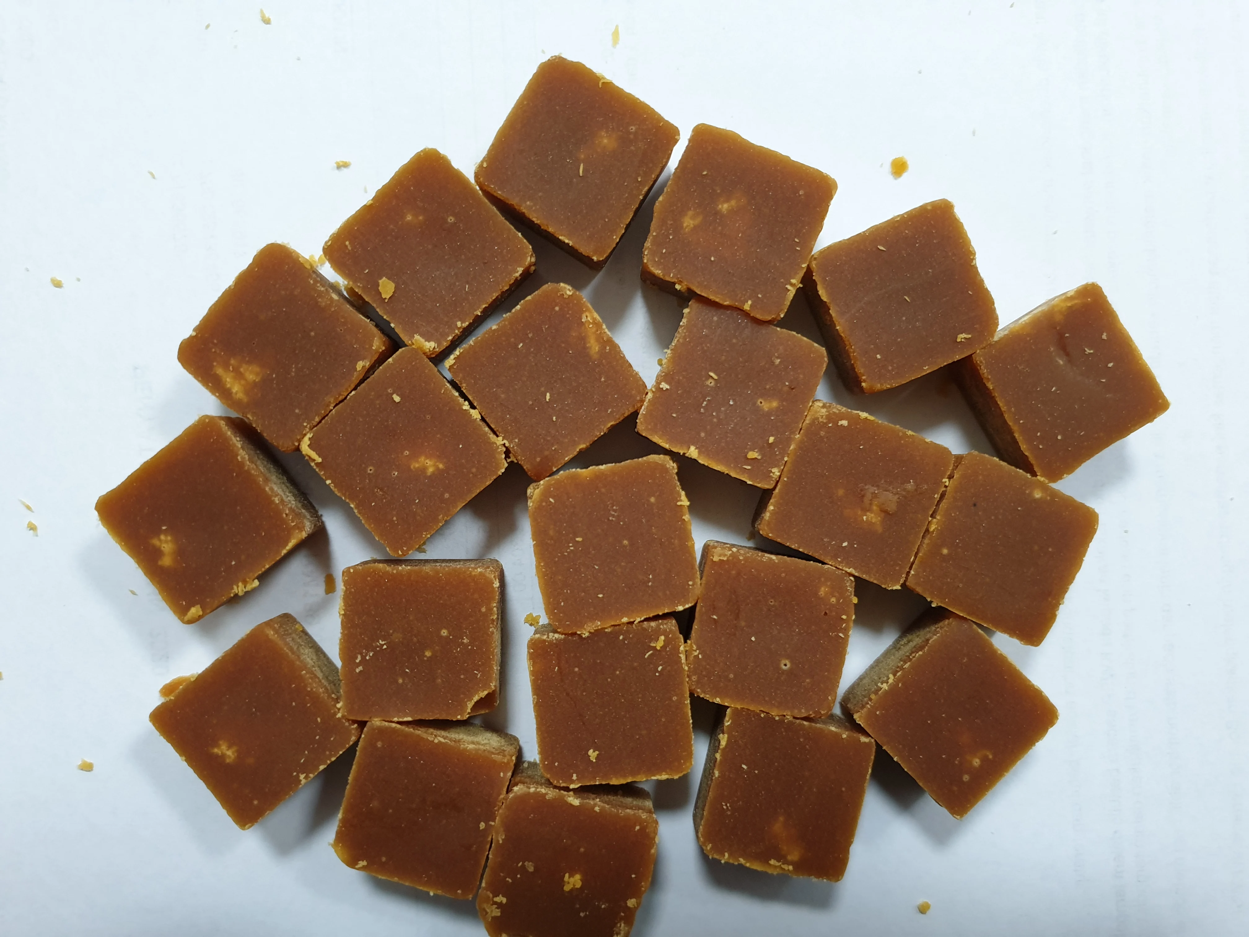 优质椰子焦糖红糖立方体