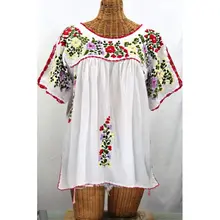 blusa mexicana blanca