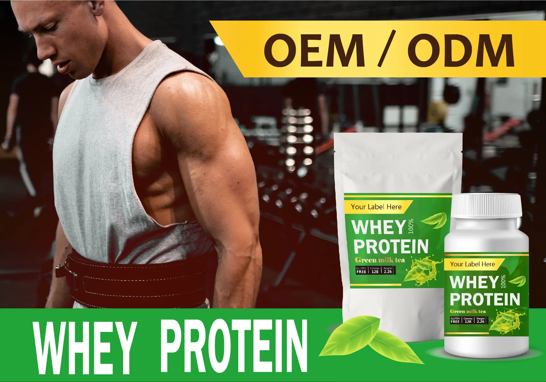 Green Milk Tea Flavor Whey Protein Buy Sport Haccp Iso Green Milk Tea