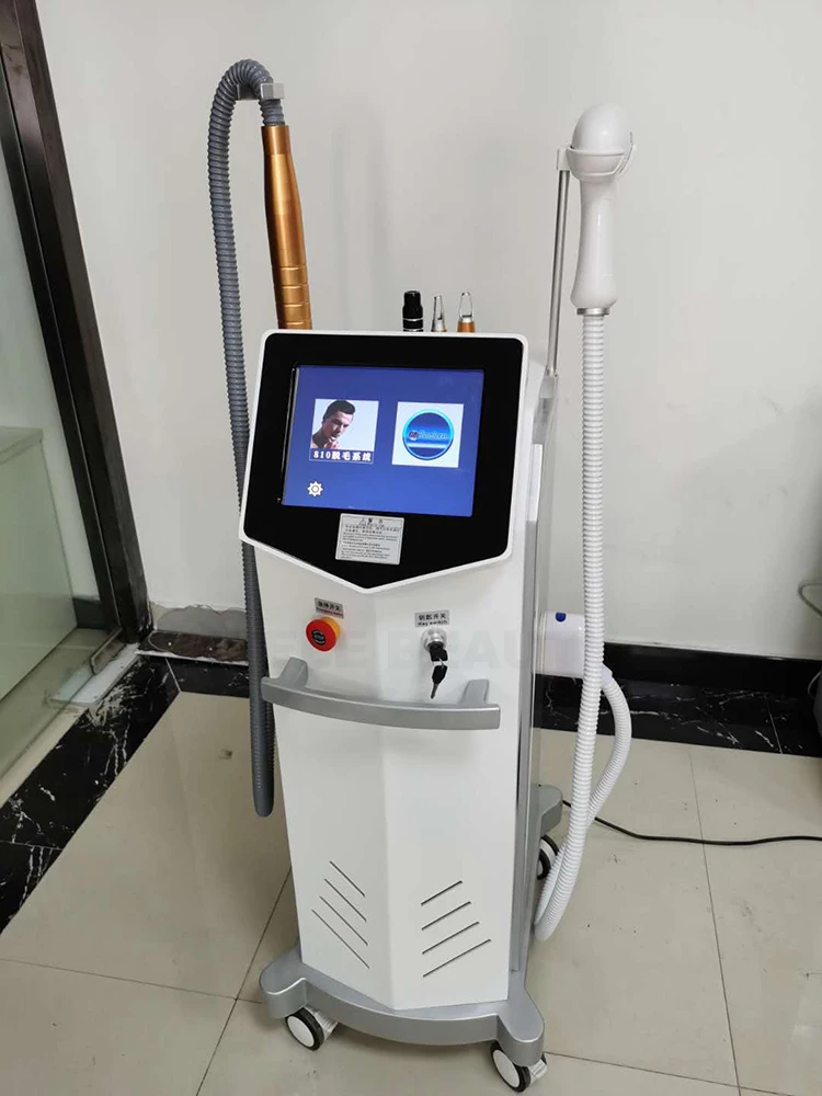 808nm Diode Laser Hair Removal Machine for Spa and Salon Use Ice Laser Depilation Equipment 808nm Hair Removal Machine